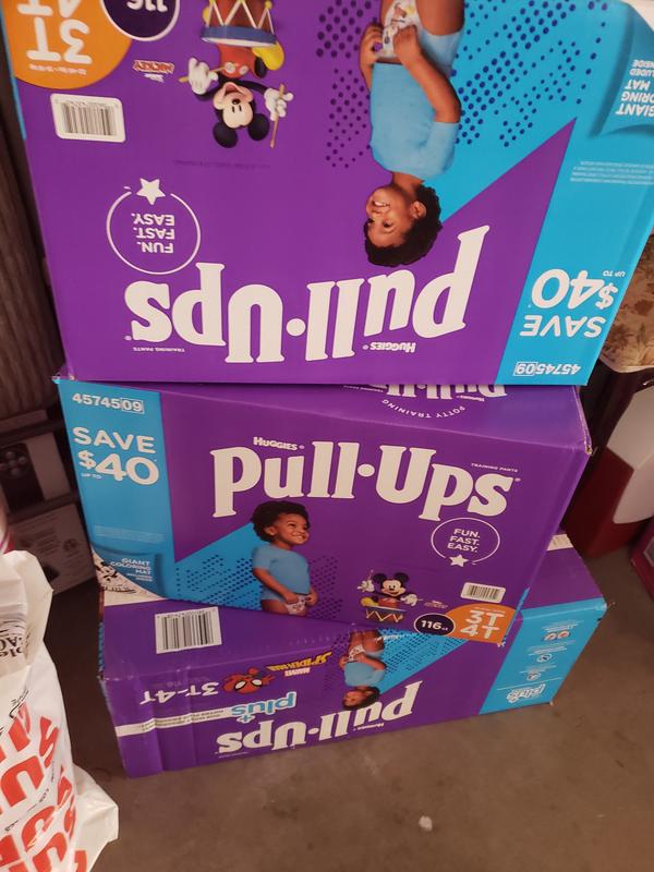 Pull-Ups Training Pants for Boys, Size 3T/4T (116 ct.) - Sam's Club