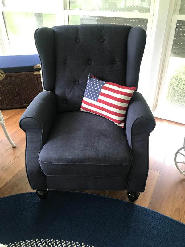 Member's mark sydney pushback fabric recliner hotsell