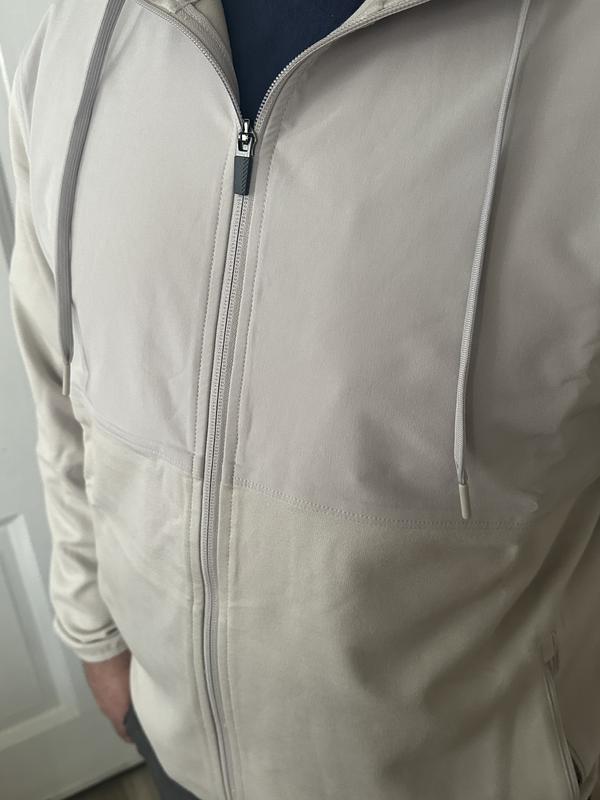 Member's Mark Men's Mixed Media Luxe Full Zip Hoodie - Sam's