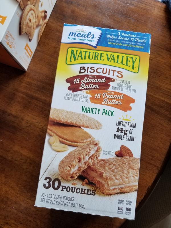 Nature Valley Cinnamon Almond Butter Biscuits - Shop Granola