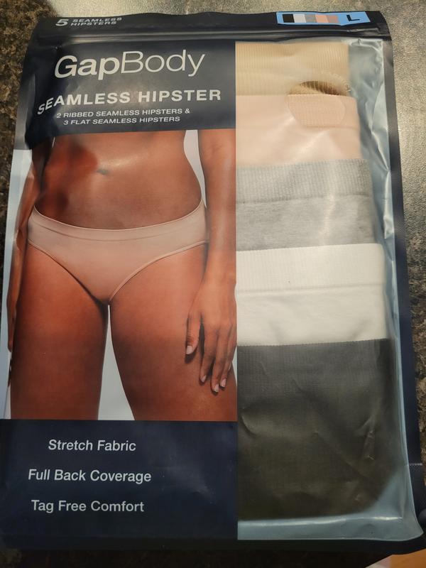 GapBody Ladies 5pk Seamless Bikini Hipster Underwear XXL