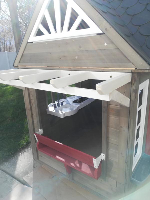 kidkraft stonewood outdoor playhouse