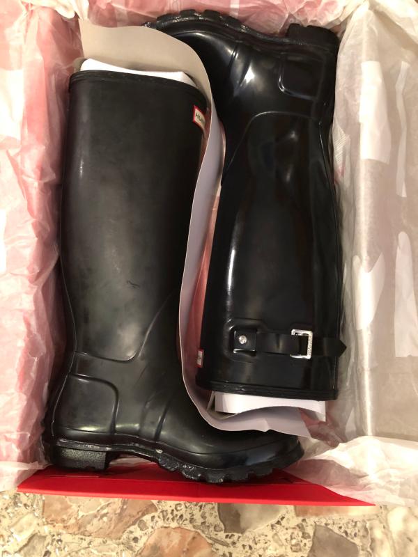 charcoal hunter boots