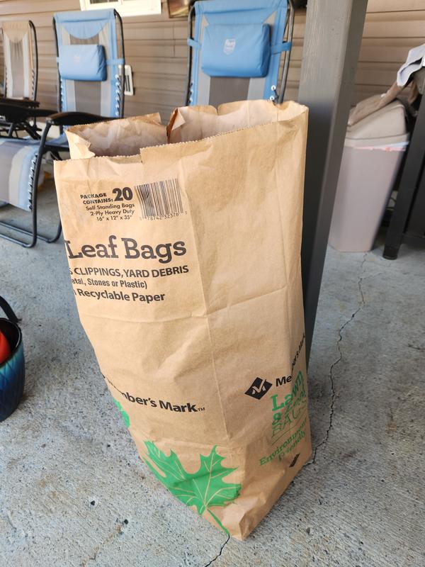 Meijer Paper Lawn & Leaf Bags, 5 Bags