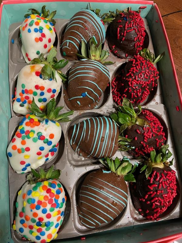 Happy Birthday Chocolate Covered Strawberries - Sam's Club