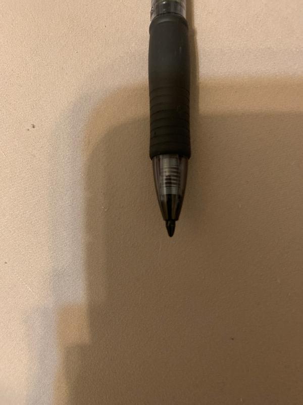 Pilot G2 Premium Retractable Gel Pen, Bold 1mm, Black Ink, Smoke Barrel,  Dozen (31256)