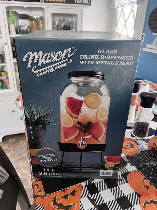 Glass Drink Dispenser + Reviews