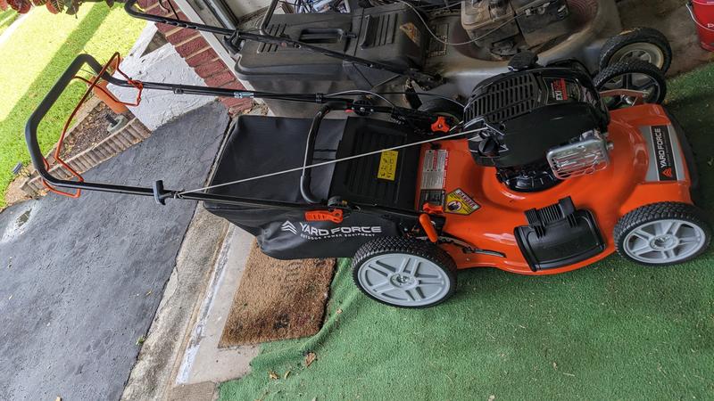 Yard force 127cc 16 eu5 lawn mower discount review