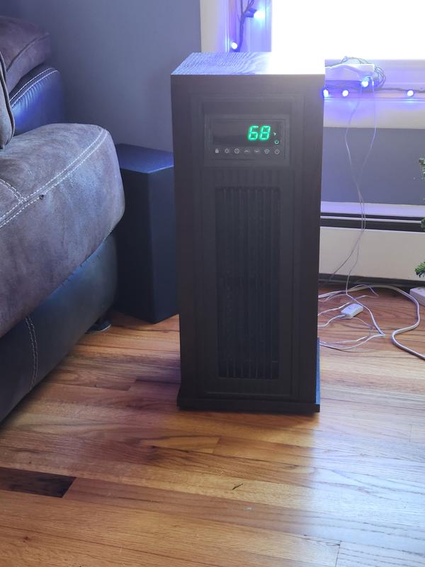 Member's Mark 23 3-Element Infrared Wood Tower Heater with UV LED Light - Sam's  Club