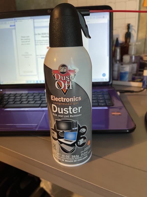 High End 10oz Canned Compressed Gas Air Duster Spray for Cleaning