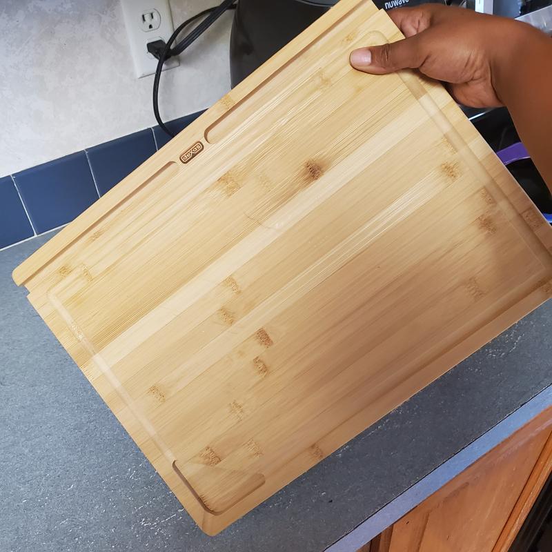 PrepTech Bamboo 2 Slot Cutting Board – Dexas® Online Store