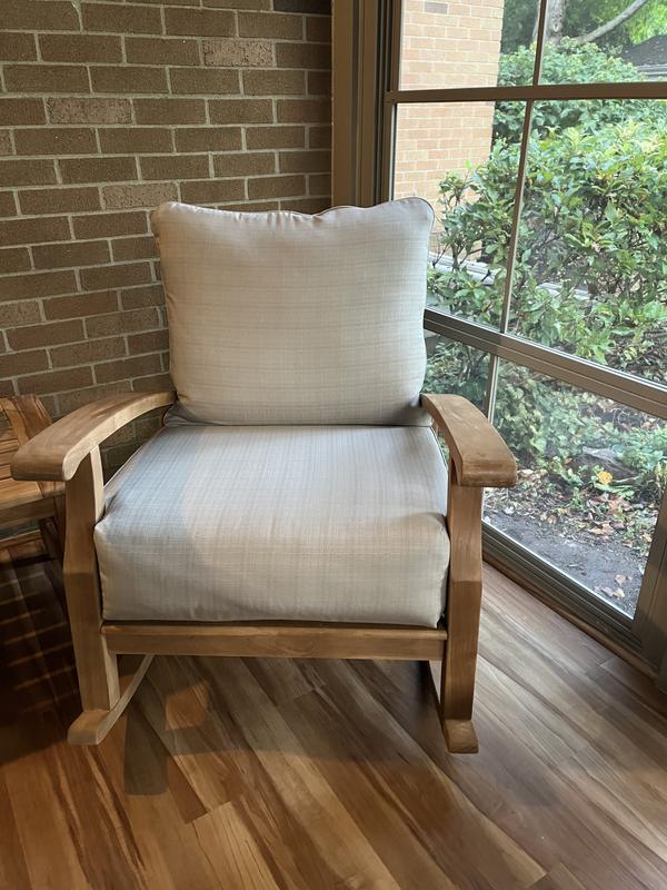 Rocking Chair Cushion Pad – Oceanic Teak Furniture