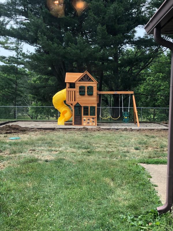 summerstone cedar summit playset