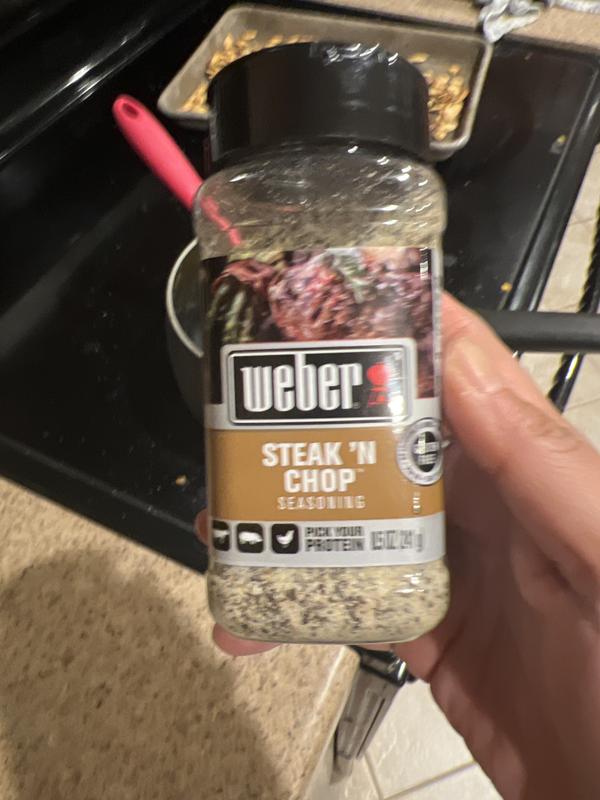 Weber Seasoning, Steak 'N Chop - 6.00 oz