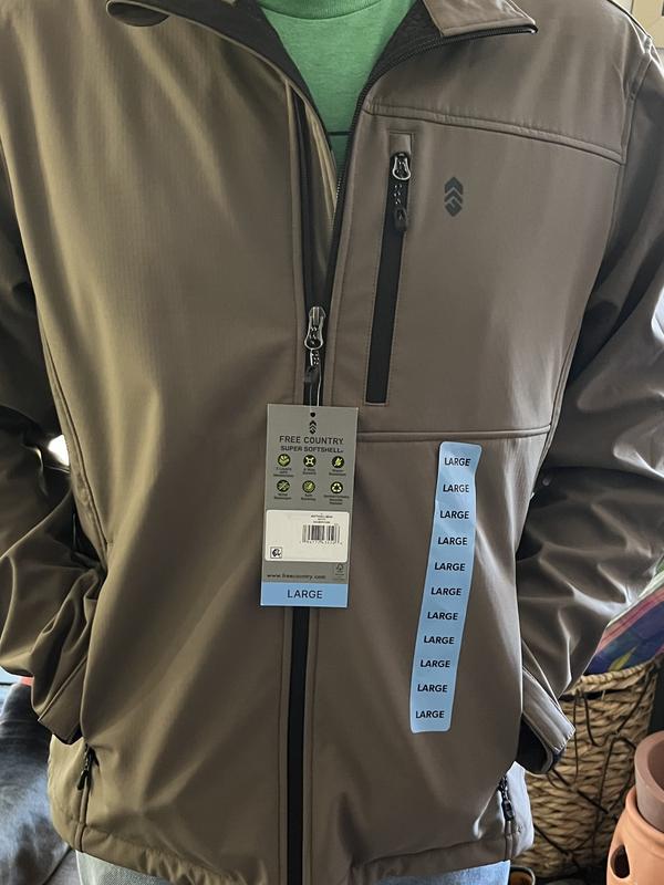 Free country men's soft shell jacket best sale