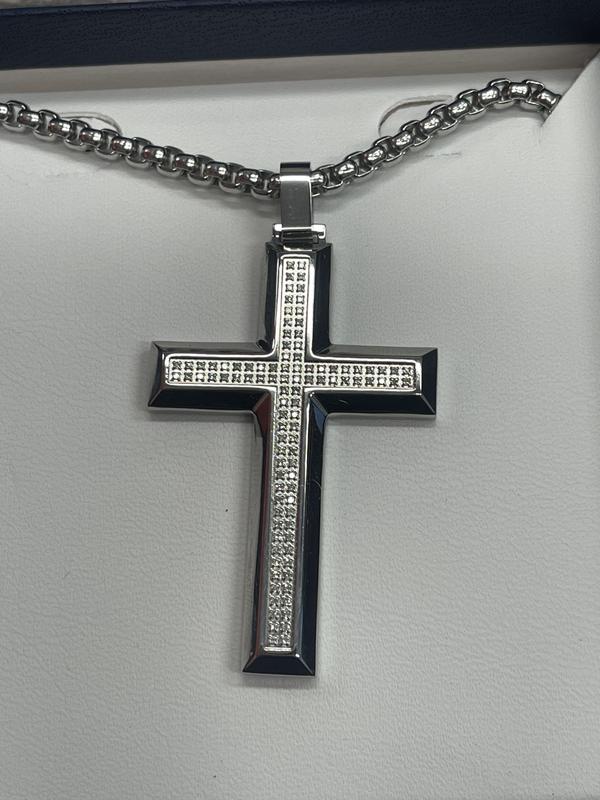 Sams diamond cross on sale necklace