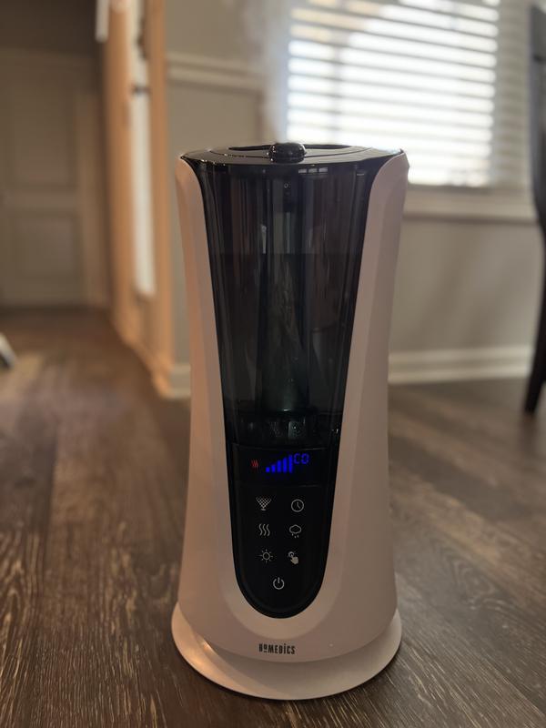 HoMedics Total Comfort Deluxe Humidifier with Bonus Cordless, Rechargeable,  Portable Ultrasonic Humidifier - Sam's Club