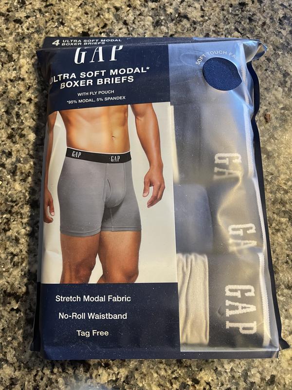 Gap Men's 4-Pack Ultra Soft Boxer Briefs
