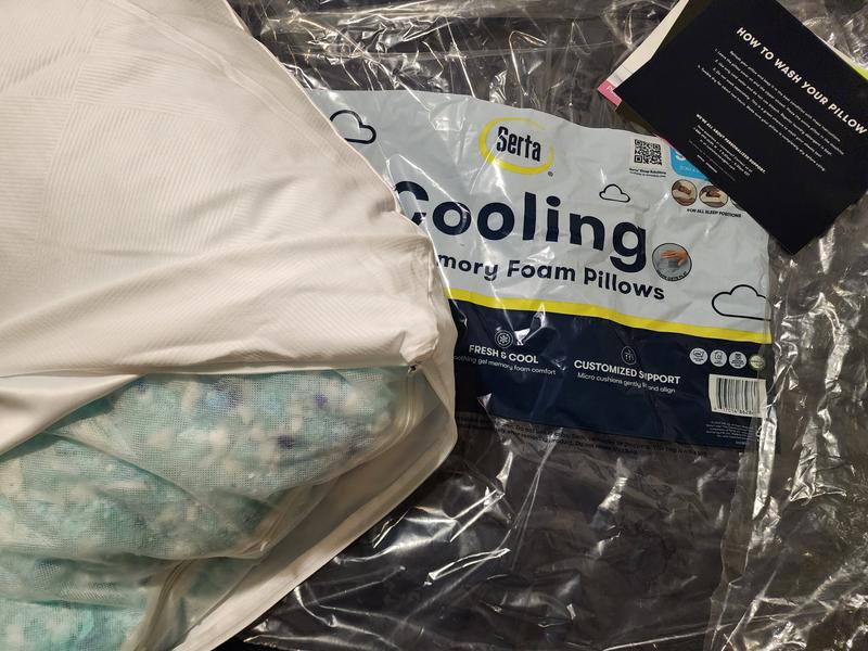 Serta Forever Cool Pillow with Cooling Gel Memory Foam - Sam's Club