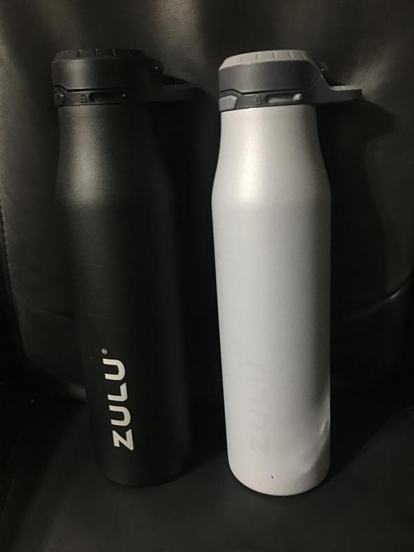 ZULU 26 oz. Stainless Insulated Water Bottle, 2 Pack (Color: Pink