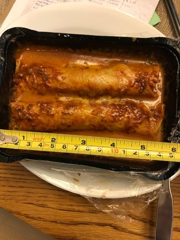 The Real Good Food Company® Grande Chicken Enchiladas Frozen Meal
