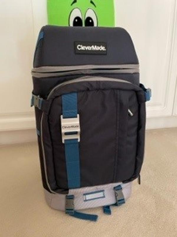 CleverMade Cardiff Backpack Cooler Bag - Insulated 24 Can Soft