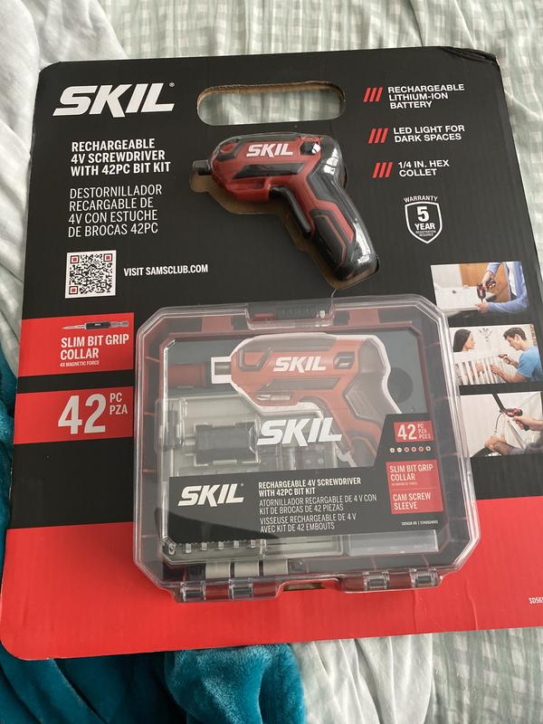 Skil rechargeable 4v discount cordless screwdriver review