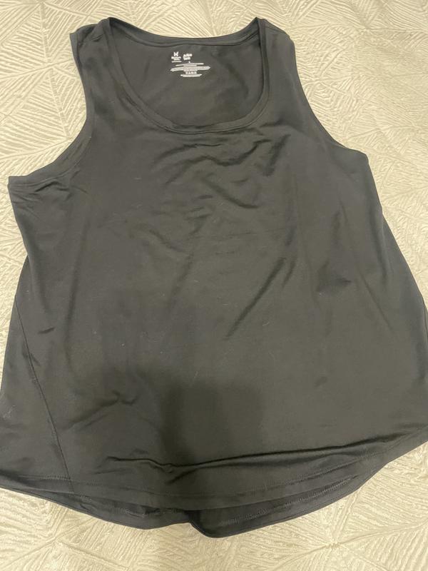 Member's Mark Ladies Everyday Perforated Active Tank (as1, Alpha, x_s,  Regular, Regular, Black) at  Women's Clothing store