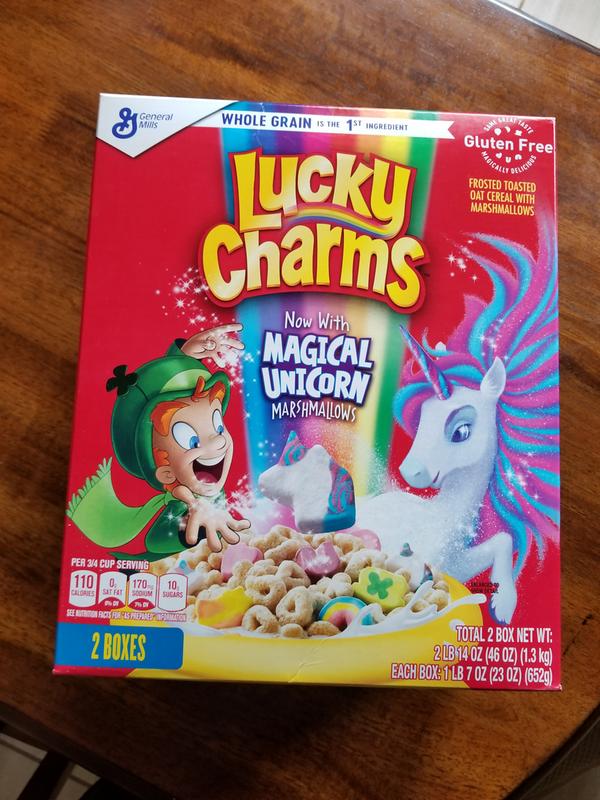 General Mills Fruity Lucky Charms 2 pk - Shop Cereal at H-E-B