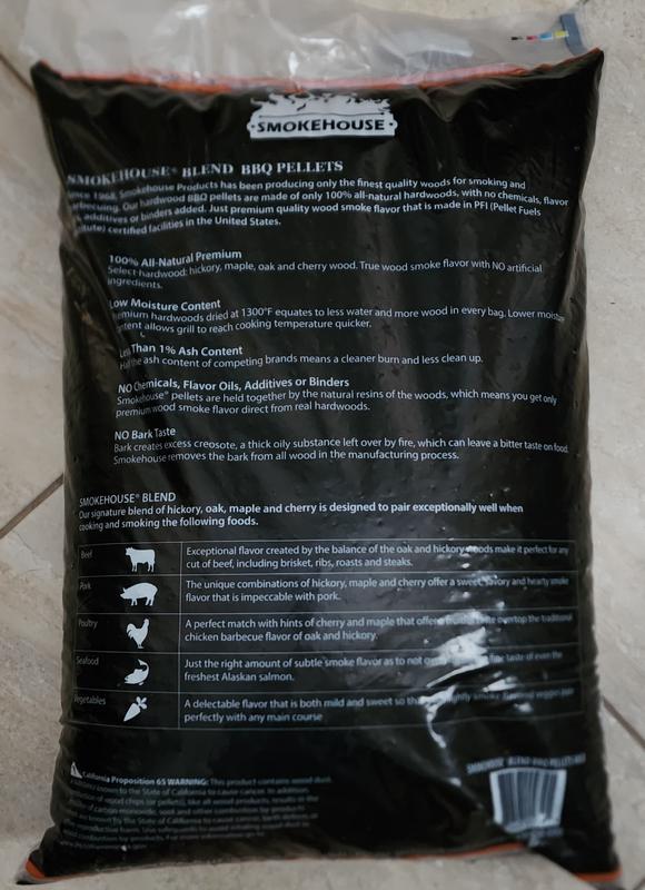 Premium Hardwood BBQ Pellets Smokehouse Blend 40 lbs. Sam s Club
