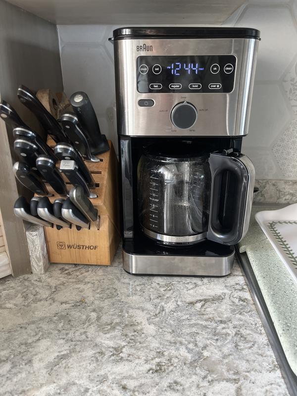 Braun 14-Cup Black Residential Drip Coffee Maker in the Coffee Makers  department at