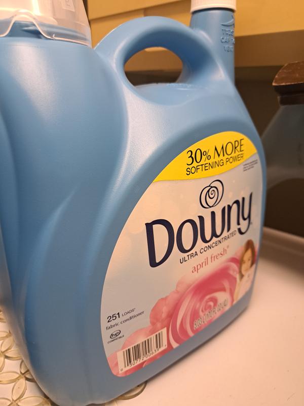 Downy Ultra Laundry Fabric Conditioner Liquid (Fabric Softener), April  Fresh, 40 Loads 34 Fl Oz