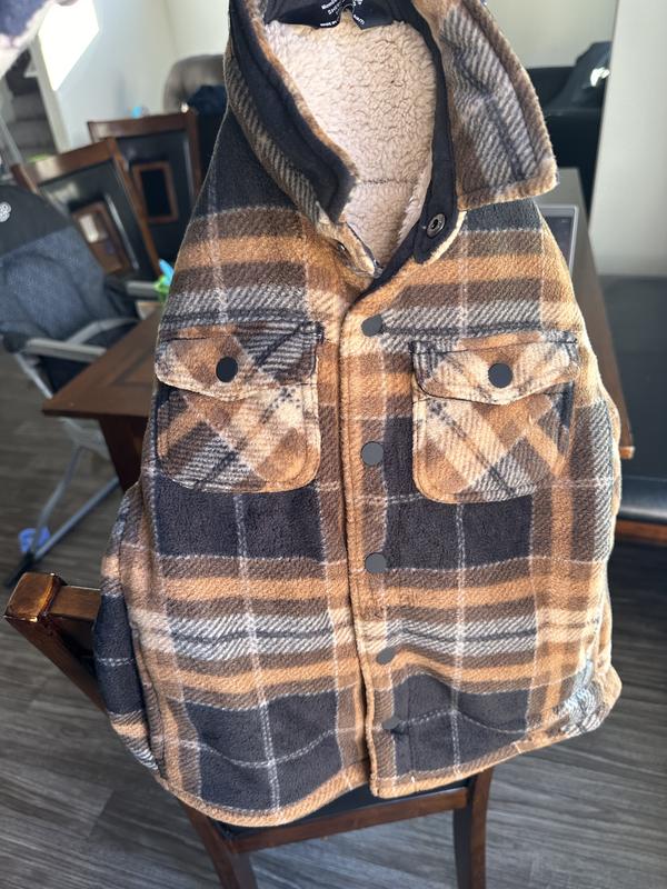 Member s Mark Boys Sherpa Lined Shacket Sam s Club