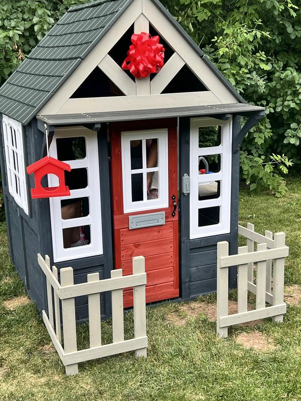 kidkraft stonewood outdoor playhouse