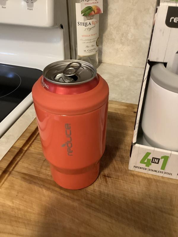  Reduce Can Cooler – 4-in-1 Stainless Steel Can Holder