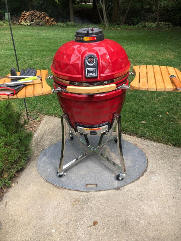 Vision Kamado Review, Vision Diamond Cut Kamado