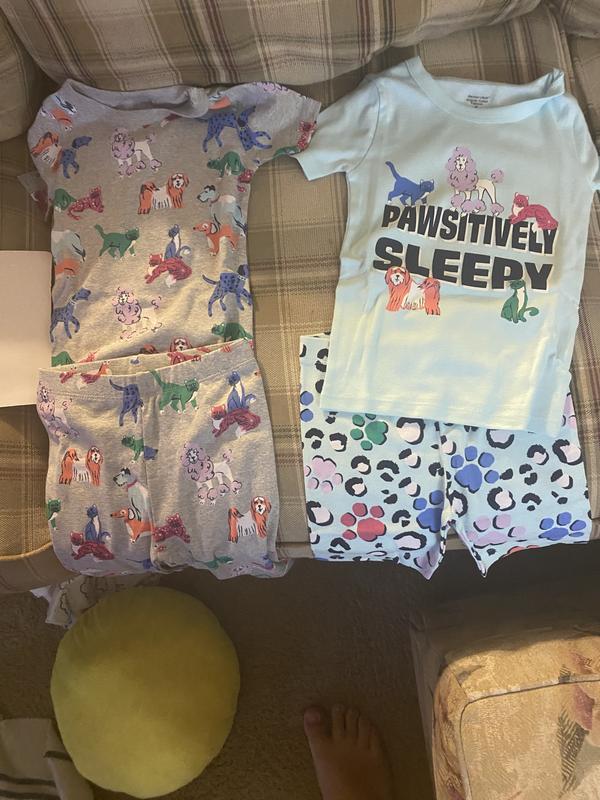 Girl's 4 Piece Cotton Pajama by Member Mark - Unicorn, Maysharp Babies &  Kids