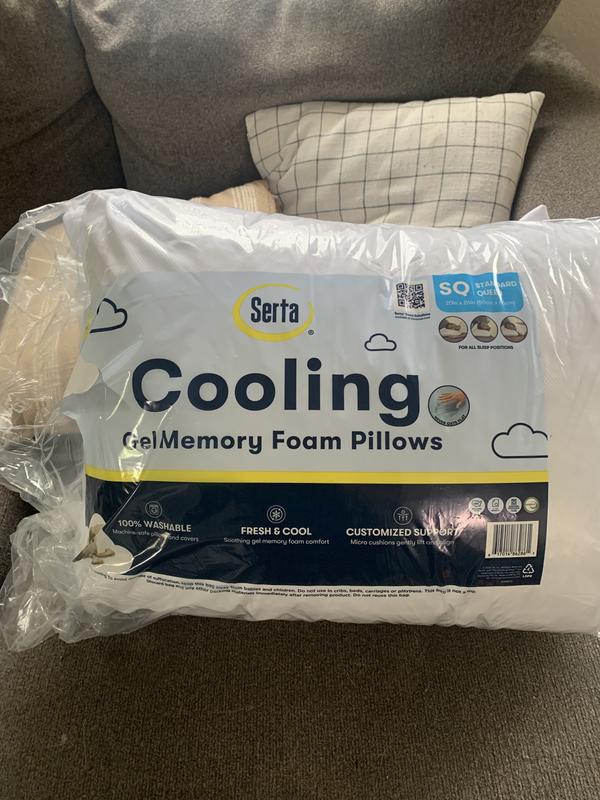 Serta Forever Cool Pillow with Cooling Gel Memory Foam - Sam's Club