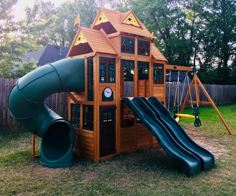 falcon ridge swing set