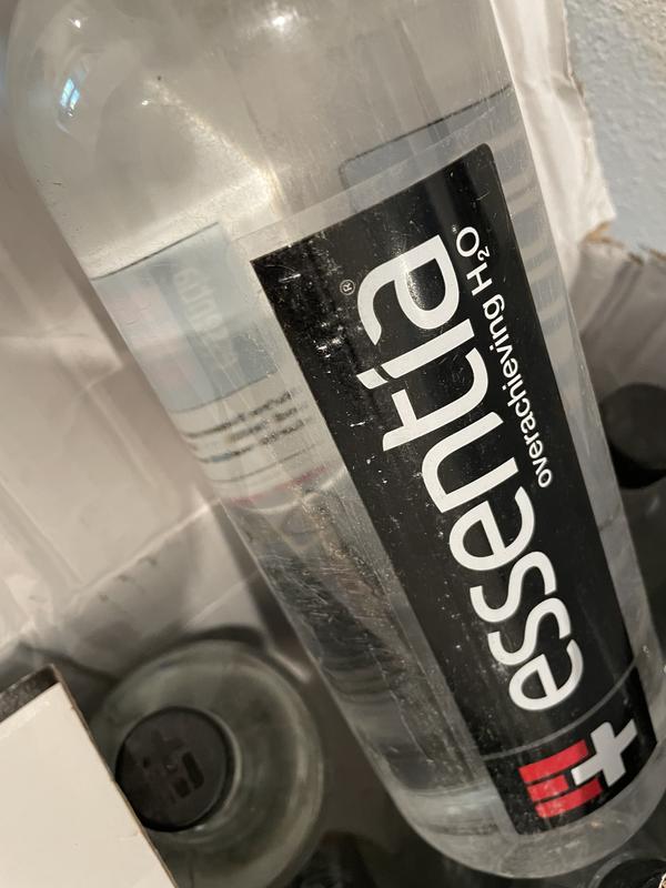 Essentia Bottled Water, 1 Liter, 12-Pack, Ionized Alkaline Water:99.9% Pure, Infused with Electrolytes, 9.5 PH or Higher with A Clean, Smooth Taste