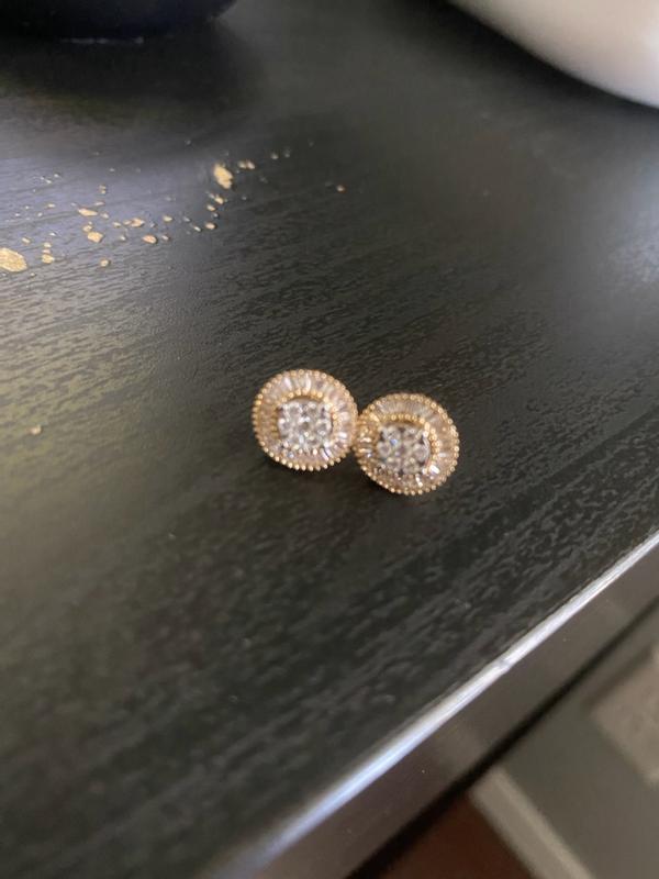 Sams diamond stud on sale earrings