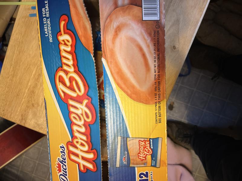 Duchess Honey Buns, 3 oz., 12 pk. - Sam