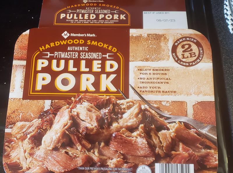 Grumpy Butcher Fully Cooked Duroc Pulled Pork - 2 lb, Hickory Wood Smoked  Premium Pulled Pork