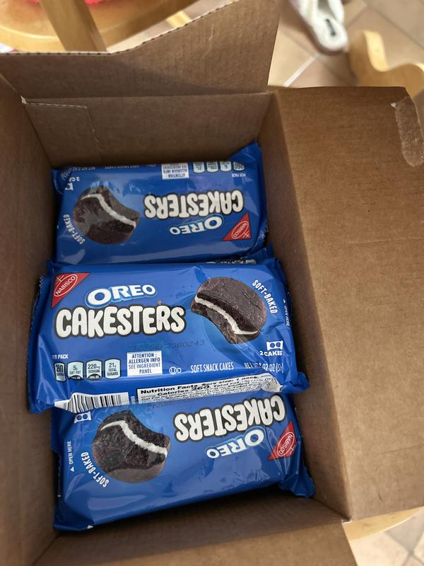 OREO Cakesters Soft Snack Cakes, Snack Packs, 2.02 oz., 18 OREO Cakesters Soft Snack Cakes, Snack Packs, 2.02 oz., 18