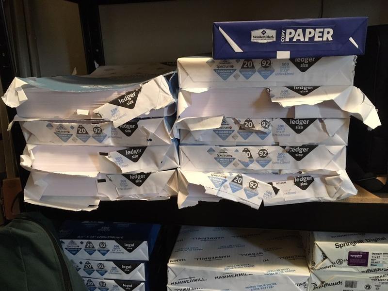 Member's Mark Multipurpose Copy Paper, 20 lb., 92 Bright, 8.5 x 11 10 Ream  Case