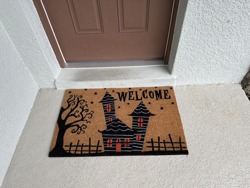 SDJMa Halloween Doormat Welcome Mat, Outdoor Mat, Large Front Door