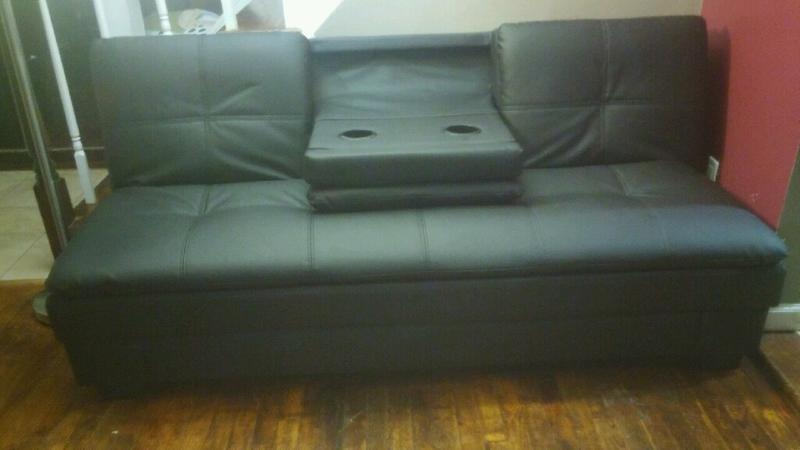 Serta Axis Convertible Storage Sofa