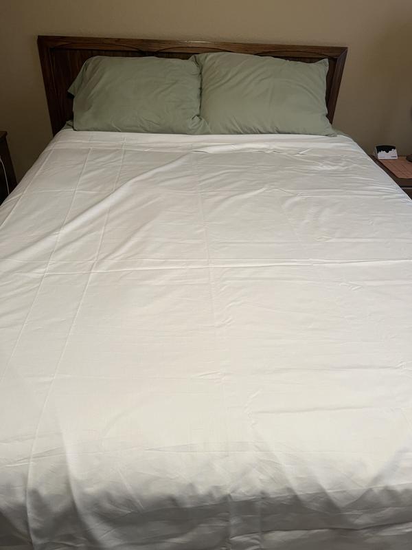 Hospitality Bulk Set of 6 White Flat Bed Sheets - Easy Care (Assorted Sizes)  - Sam's Club
