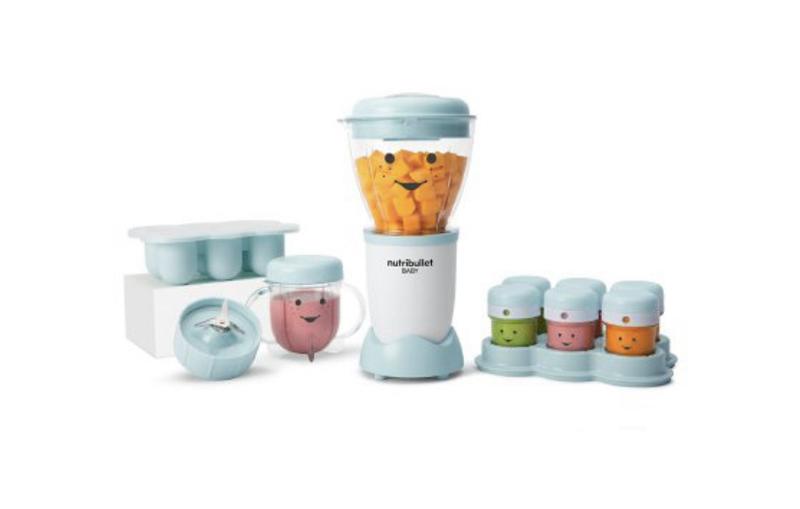 Mash in a flash: How cute is NutriBullet's smiley baby blender?