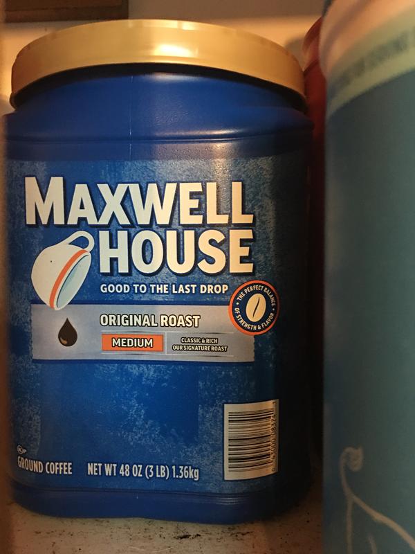  Maxwell House Original Medium Roast Ground Coffee (42.5 oz  Canister) : Grocery & Gourmet Food